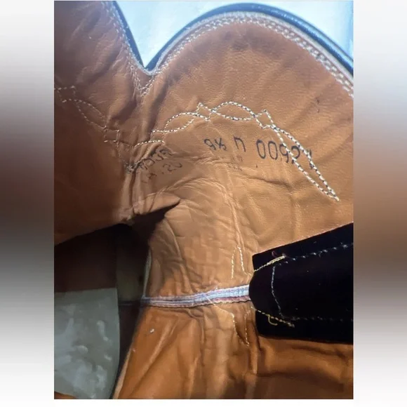 Lucchese Cherry Ref Leather Cowboy Boots - Men’s - Picture 7 of 16